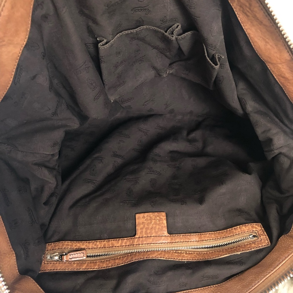 Gucci GG Canvas Medium Bamboo Bar Tote - Picture 9 of 16